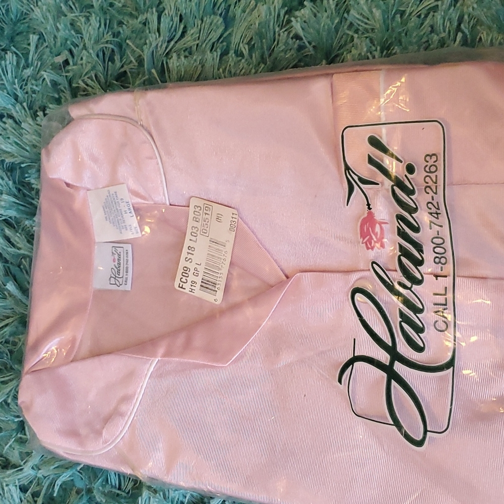 nip vintage Haband pink sz l pajama set